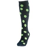 Red Lion Dots Knee High Socks