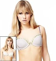 2 Pack Limited Collection Cotton Rich Spotted & Striped Padded A-DD Bras