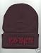ICED EARTH Beanie HAT SKI CAP Skull Burgundy Blue Black