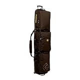 Burton Wheelie Locker 156 Padded Snowboard Travel Bag, Roasted Brown