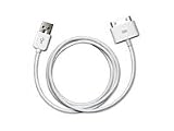 Dock Connector to USB 2.0 Cable for iPod and iPhone (White)