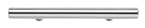 Atlas Homewares A822-CH 5-Inch Euro-Tech Collection Linea Rail Pull, Polished Chrome