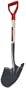 Ames True Temper Classic Round Point Shovel With 30-Inch D-Grip Handle 1551400
