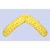 Theraline Maternity & Nursing Pillow Replacement Cover with Zipper for Easy Use 100% Cotton Twill - Little Yellow Flowers