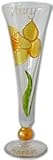 March Daffodil Fluted Vase