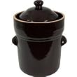 Boleslawiec 5L Polish Fermenting Crock Pot - PRESSING STONES INCLUDED