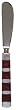 Decorative Spreaders with Red Resin Handles Set / 4
