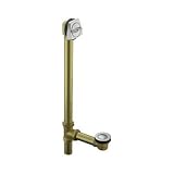 KOHLER K-7163-CP Clearflo 1-1/2-Inch Adjustable Pop-Up Drain For Greek Bath or Whirlpool, Polished Chrome