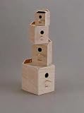 Keet Nest Box Wood (inside Mount)