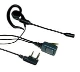 Mini-Boom Microphone Headset for Kenwood Two-Way radios (JD-4602BM)