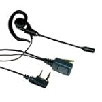 Mini-Boom Microphone Headset for Kenwood Two-Way radios (JD-4602BM)