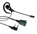 Electronics : Mini-Boom Microphone Headset for Kenwood Two-Way radios (JD-4602BM)