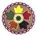 Hex Sign: Maple Leaf 8