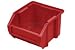 Premium Stacking Bin 4-1/8 X 4-1/2 X 3 Red