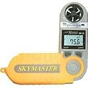 Skymaster Hand-Held Weather Meter, Yellow