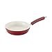 Paula Deen Savannah Nonstick Fry Pan/Skillet, 8 Inch, Red