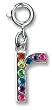 CHARM IT! Rainbow Initial Letter Charms - R