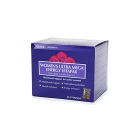 GNC Women's Ultra Mega Energy Vitapak 30 Vitapaks