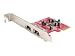 Electronics : StarTech.com 2 Port PCI Express FireWire 400 Card - FireWire adapter - PCI Express x1 - Firewire - 2 ports