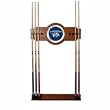 NHL Nashville Predators 2 piece Wood and Mirror Wall Cue Rack