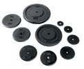 2.5 lb Standard Black Weight Plate