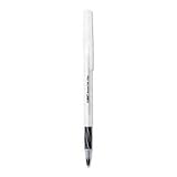 ~:~ BIC CORPORATION ~:~ Round Stic Grip Ball Pen, Translucent Barrel, Black Ink, Fine Point