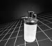 Bubble Humidifier Dry 350cc 6 Psi Safety Alarm