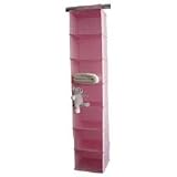 Tadpoles Classics Gingham Pink - Pink 7-Shelf Organizer