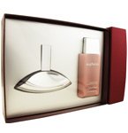 EUPHORIA by Calvin Klein for Women SET-EAU DE PARFUM SPRAY 3.4 OZ & BODY LOTION 6.7 OZ