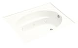 Whirlpool Tub by Kohler - K-1112-F in Biscuit