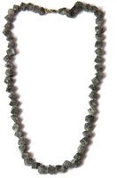 Gemstone Necklace Rutile Healing Bead Jewelry 16 inches