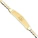 14K Tampa Bay Buccaneers Flag Large Sanded Figaro Bracelet