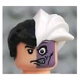 Lego Two-Face Head and Hair