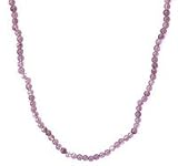 Amethyst Necklaces Gemstone Beads Handmade Jewelry 17 inches