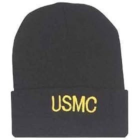 ARMY & USMC Embroidered Watch Cap / Beanie / Ski Cap