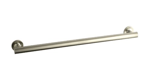 KOHLER K 11893 BN Purist 24 Inch Grab Bar Vibrant Brushed Nickel