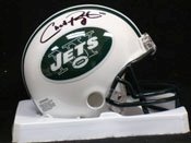 Pennington, Chad Autographed/Hand Signed New York Jets Mini Helmet