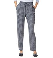Indigo Collection Aztec Print Trousers