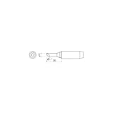 エスコ 4.0mmコテ先 EA304H-25用 EA304H-254