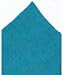 Durable Hand Woven 100% Cotton Solid Aqua Napkins 22x22 Inches Set of Six