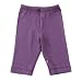 Organic Slip on Pant by Baby Soy (0 - 3 Months, Eggplant)
