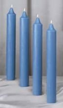 Candle-Advent Refill-12 x 1 1/2 Blue