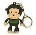 3x Cartoon Monkey LED Key Chain with Sound (pack of 3pcs)