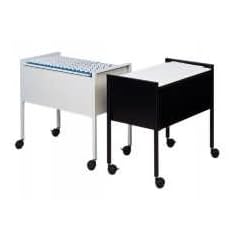 Durable H�ngemappenwagen ECO 80 A4 metallic silber