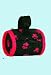 5star Dog Walking Poop Bags Barrel Dispenser Red Paw Prints
