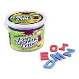 PAC27560 - Magnetic Alphabet Letters,Foam, Upper Case, 2, 108Ct.
