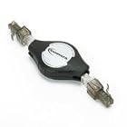 Innovera Compact Retractable Lan And Modem Cable by Innovera