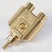 760.251 RCA PHONO PLUG TO 2 x RCA PHONO SOCKETS