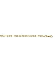 CleverEves 14K Yellow Gold Hoop Link Bracelet