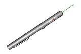 Green Laser Pointer; Silver Pen;<5mW In Box